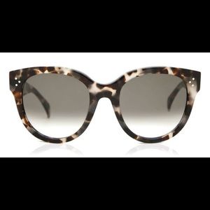 CELINE Audrey Sunglasses CL 41755 Spotted Havana